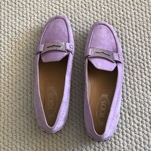 Tod's Women's Lavender Loafers